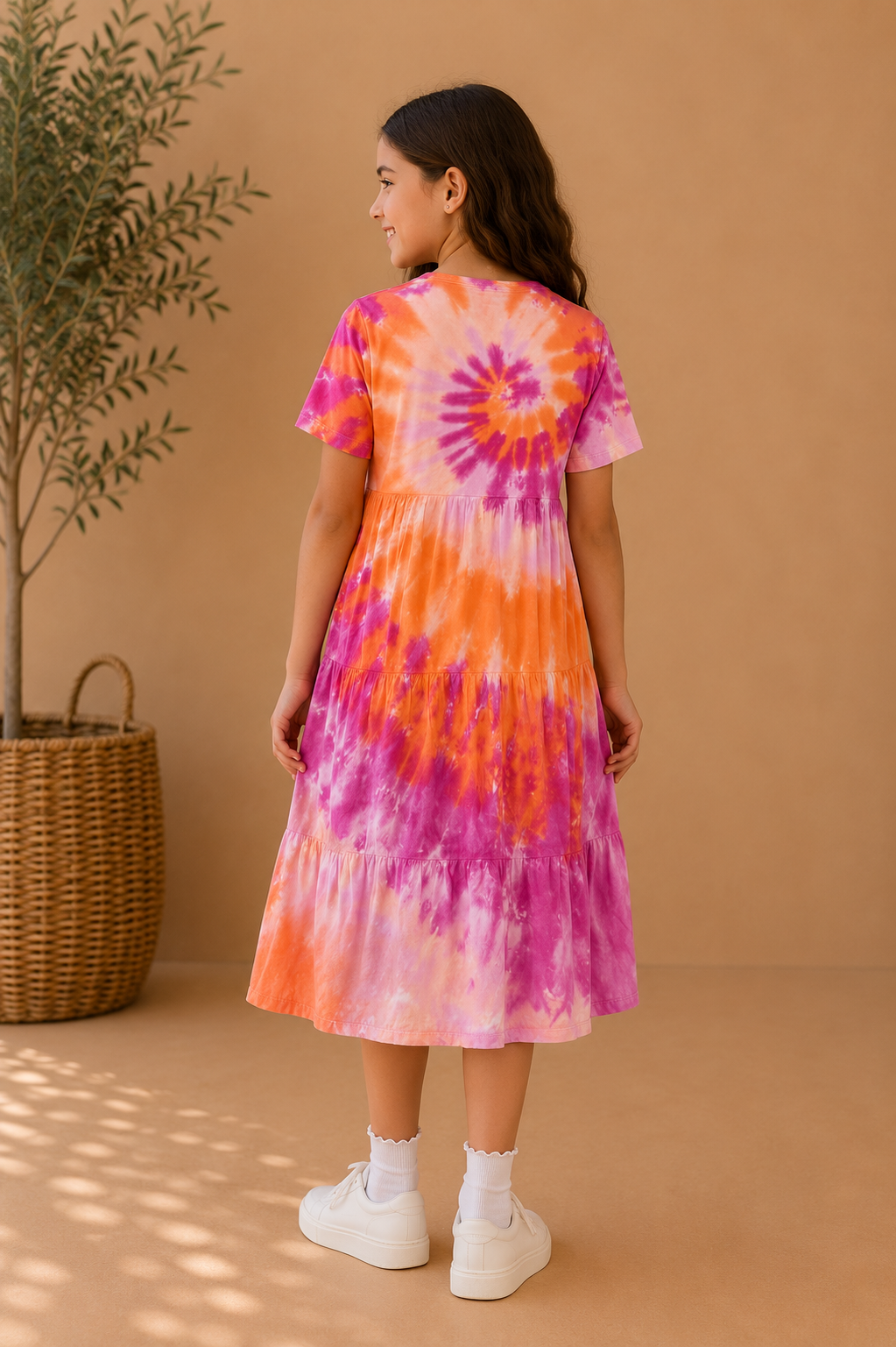 Cotton Candy Midi Dress