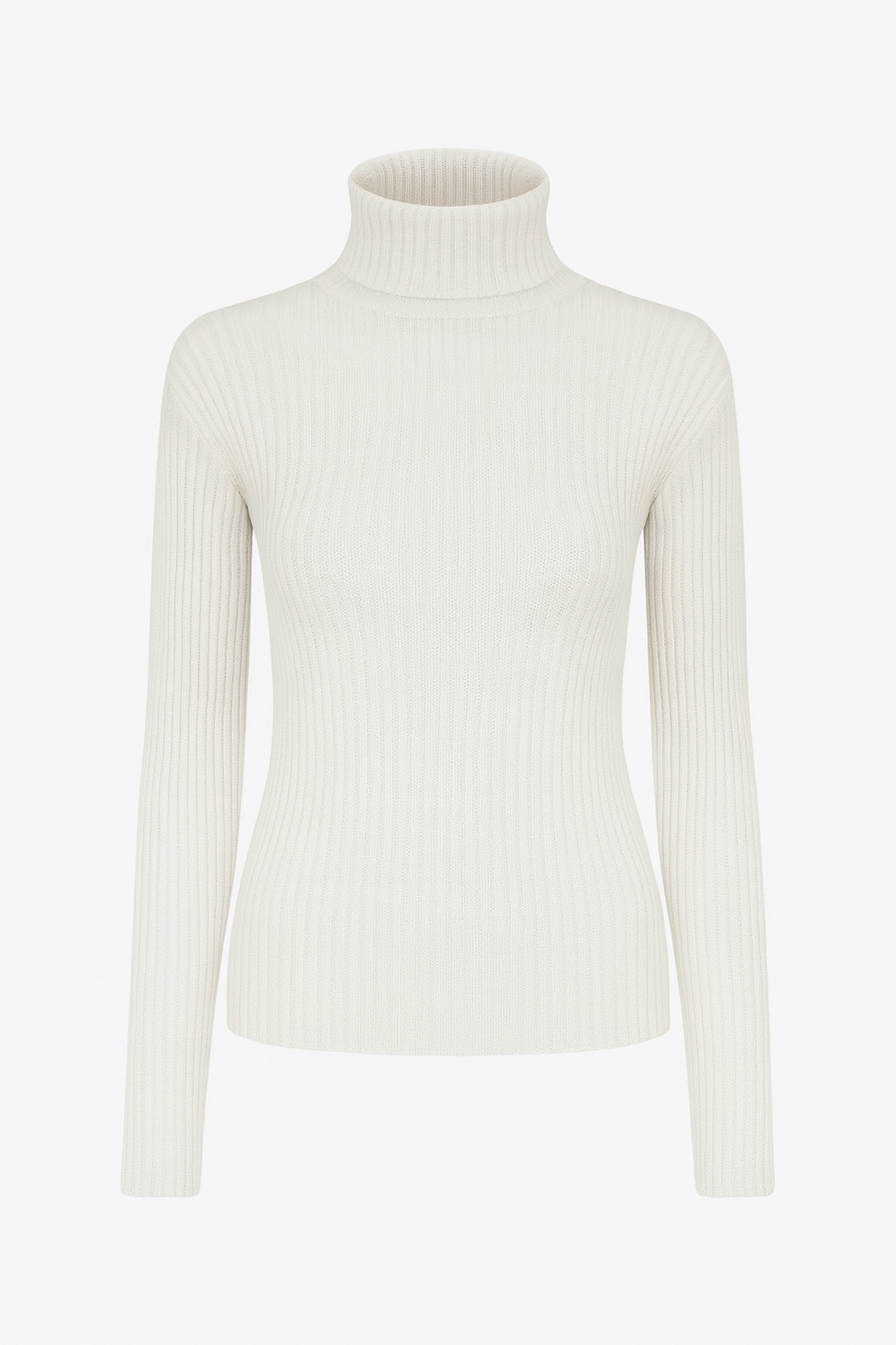 Glow Ribbed Turtleneck
