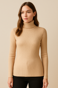 Glow Ribbed Turtleneck