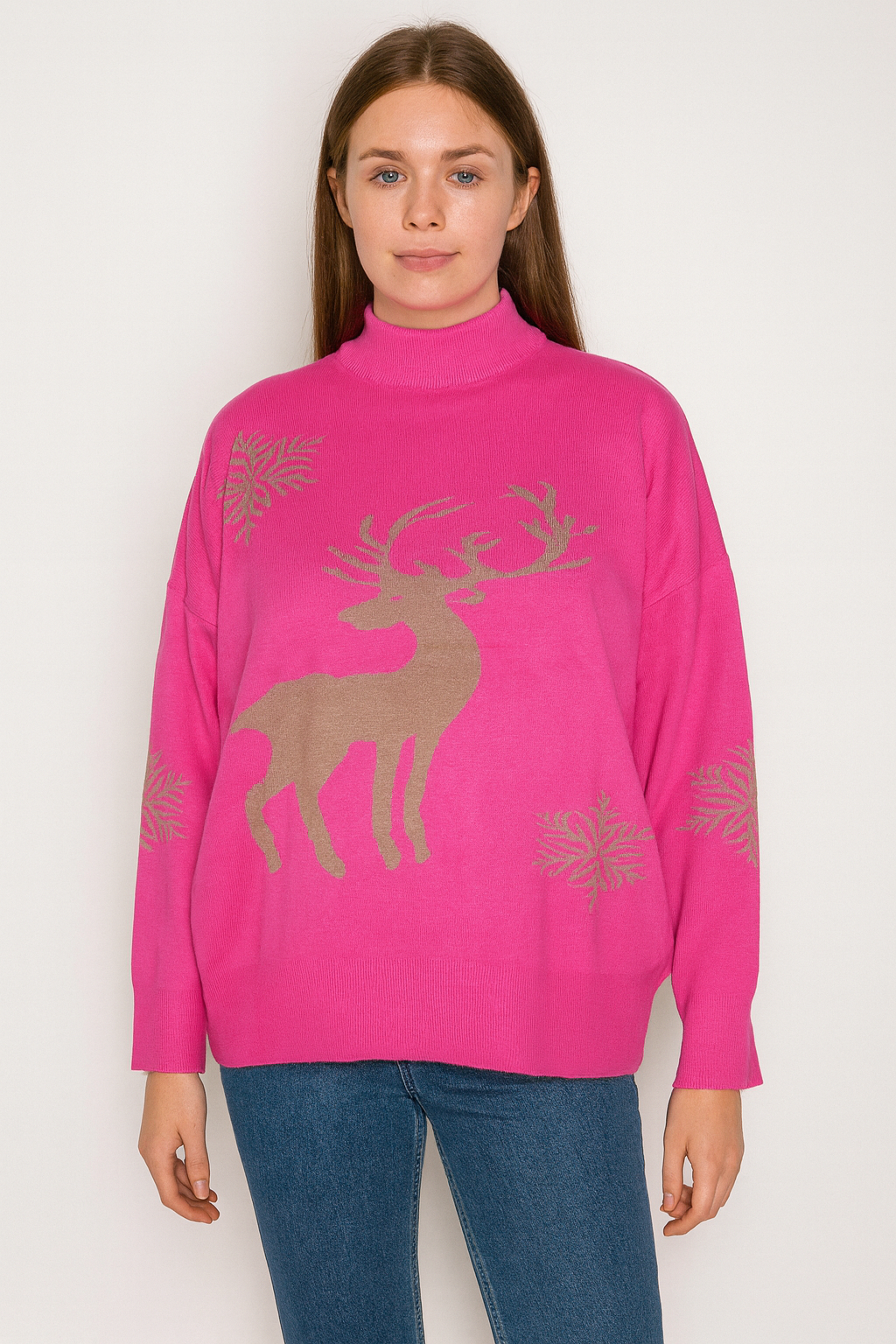Snowfall Reindeer Knit