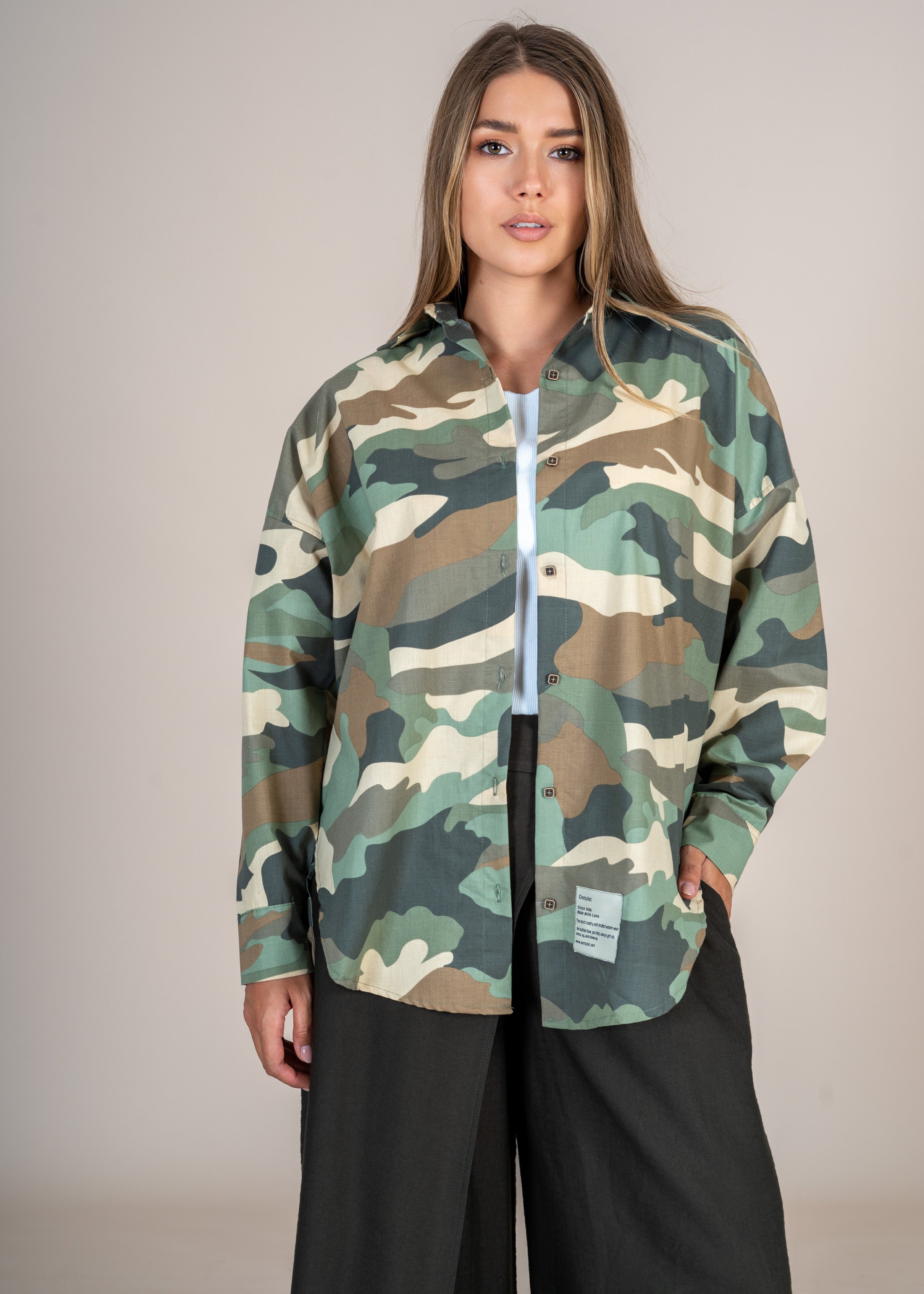 Camo Chemise