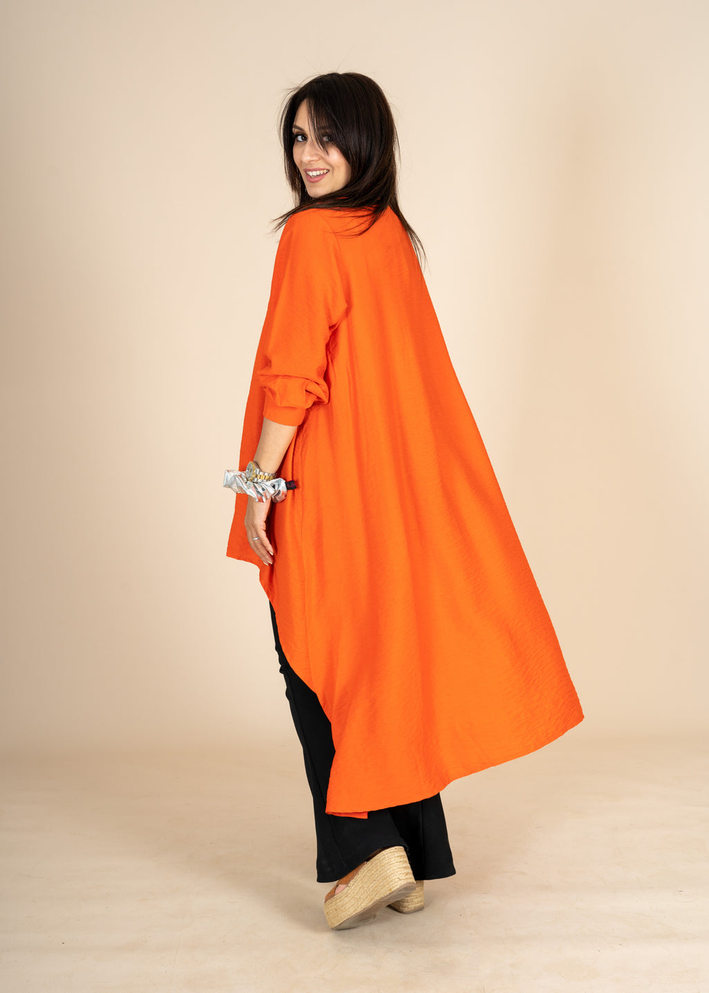 Breeze Asymmetrical Shirt Tunic