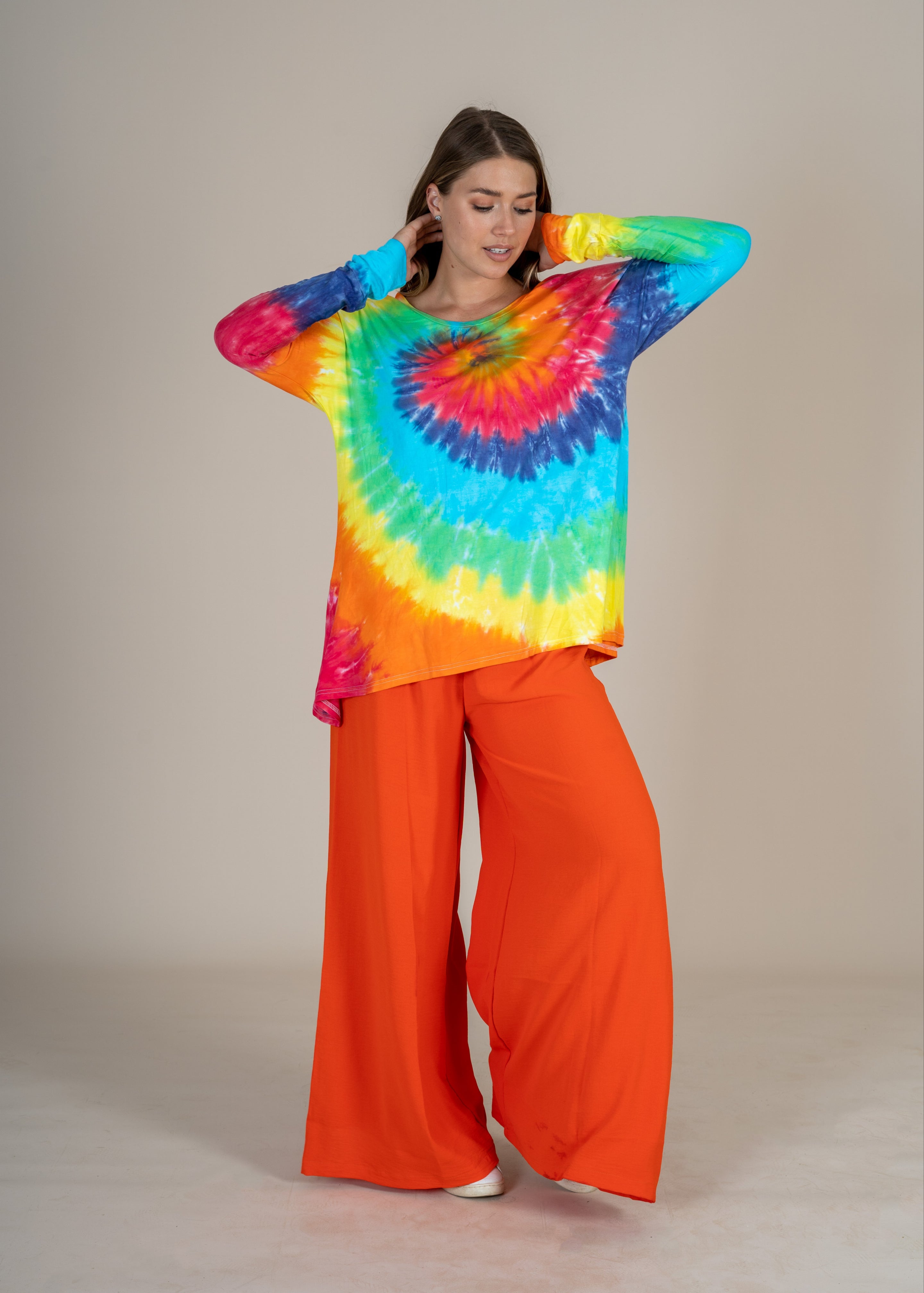 Rainbow Tie Dye Top