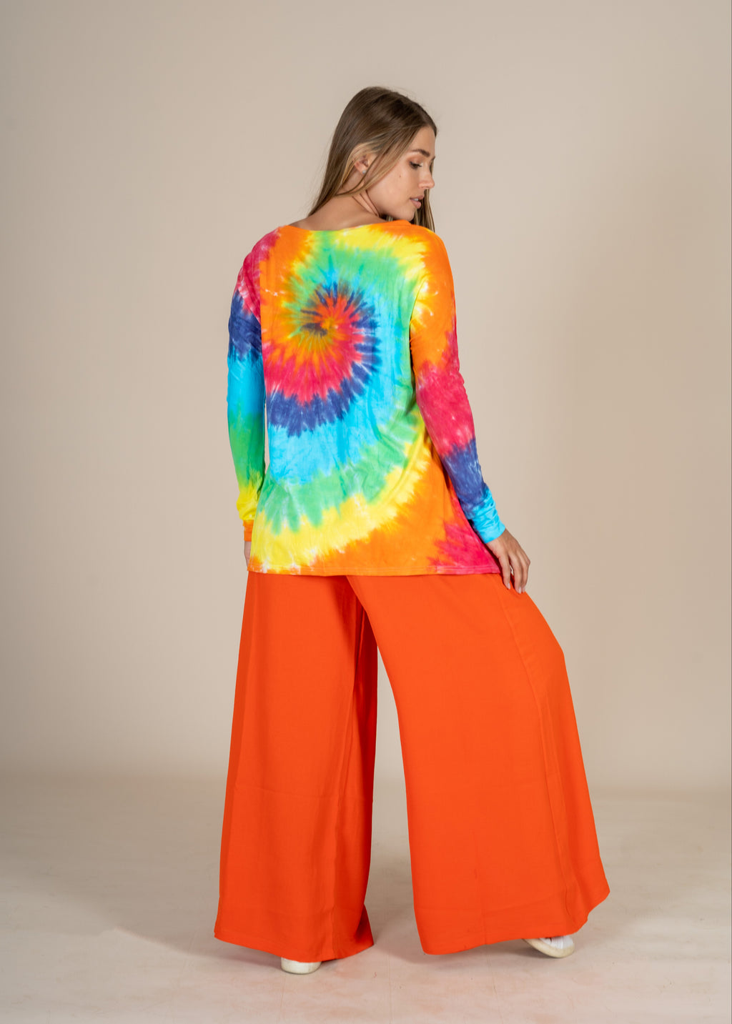 Rainbow Tie Dye Top