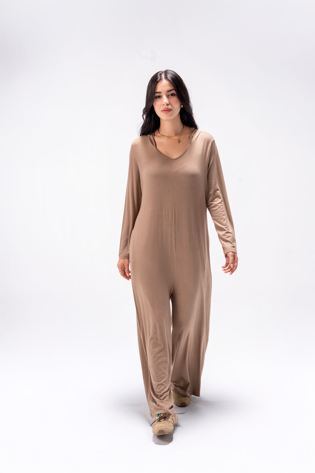 Desert Flow Hooded Jumpsuit
