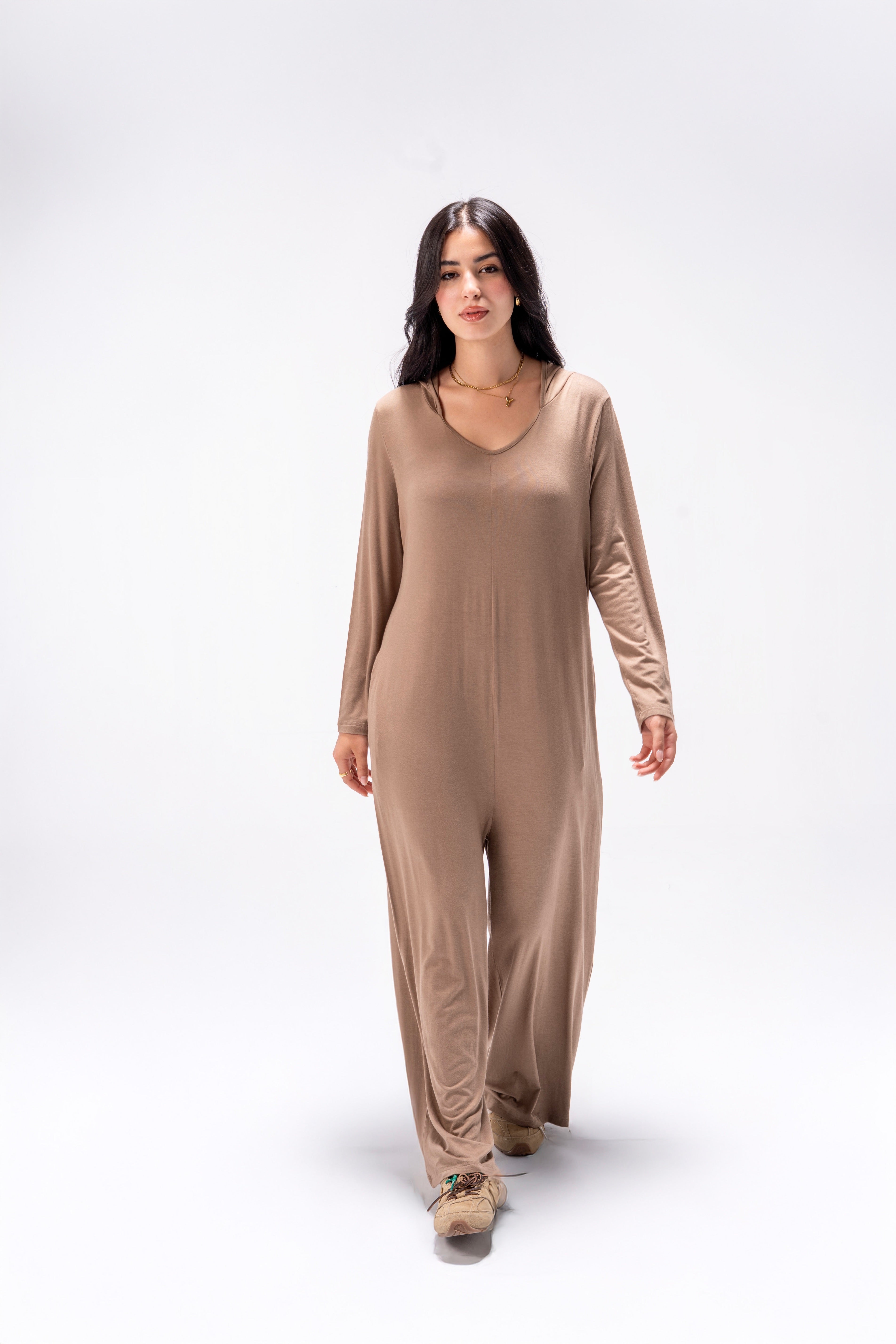 Desert Flow Hooded Jumpsuit