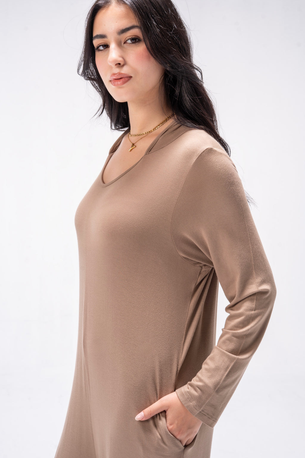 Desert Flow Hooded Jumpsuit