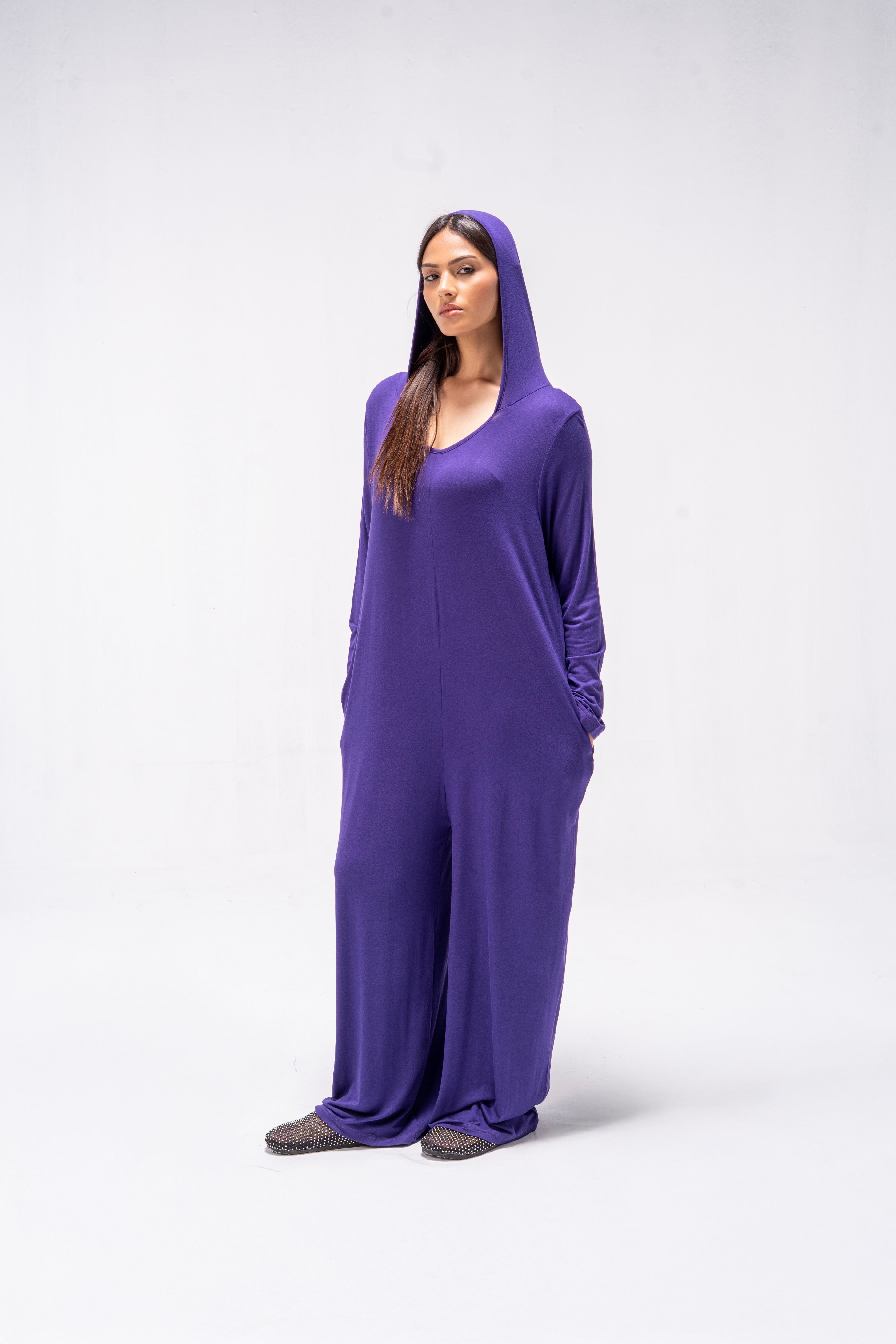 Desert Flow Hooded Jumpsuit