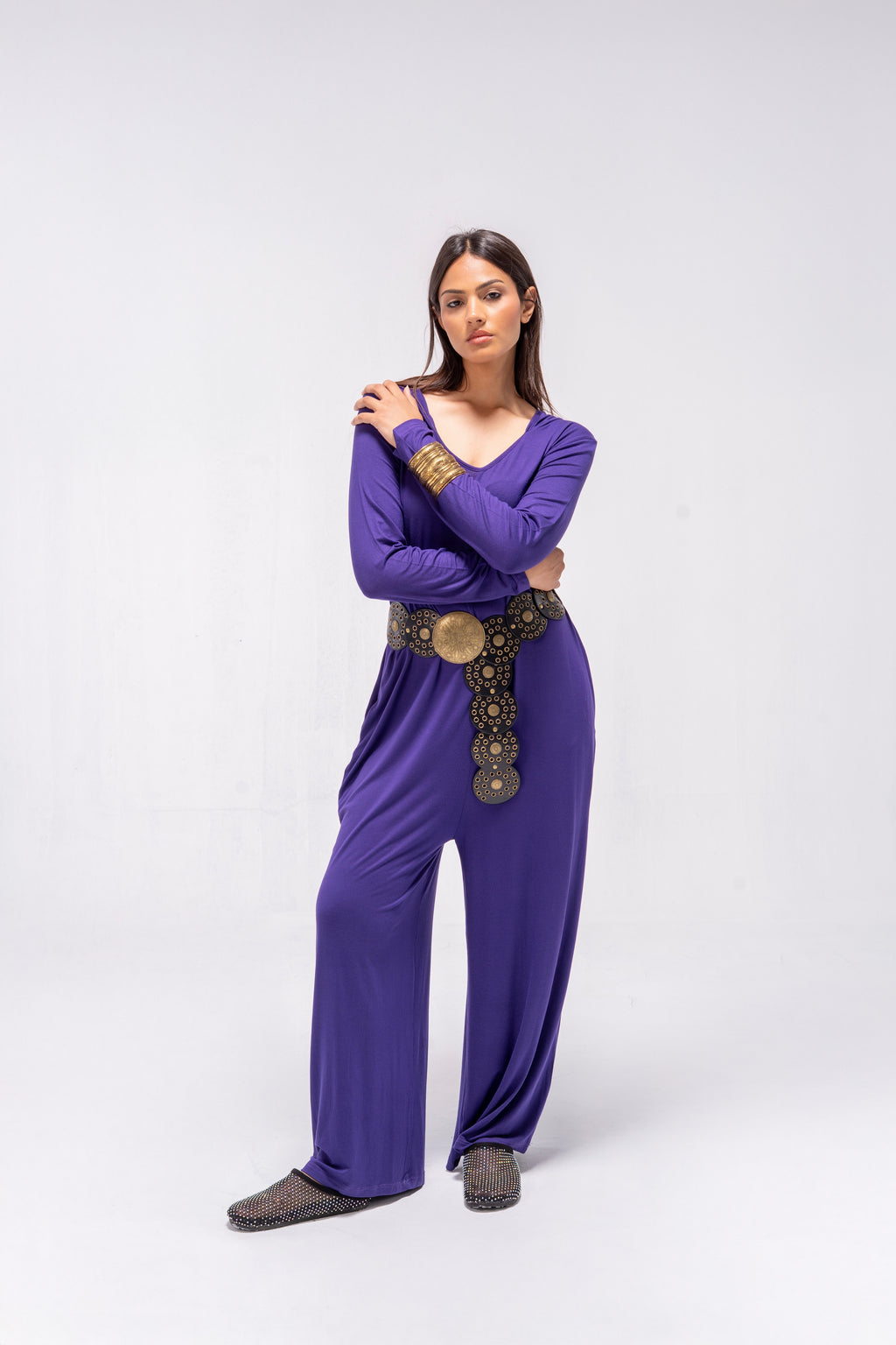 Desert Flow Hooded Jumpsuit