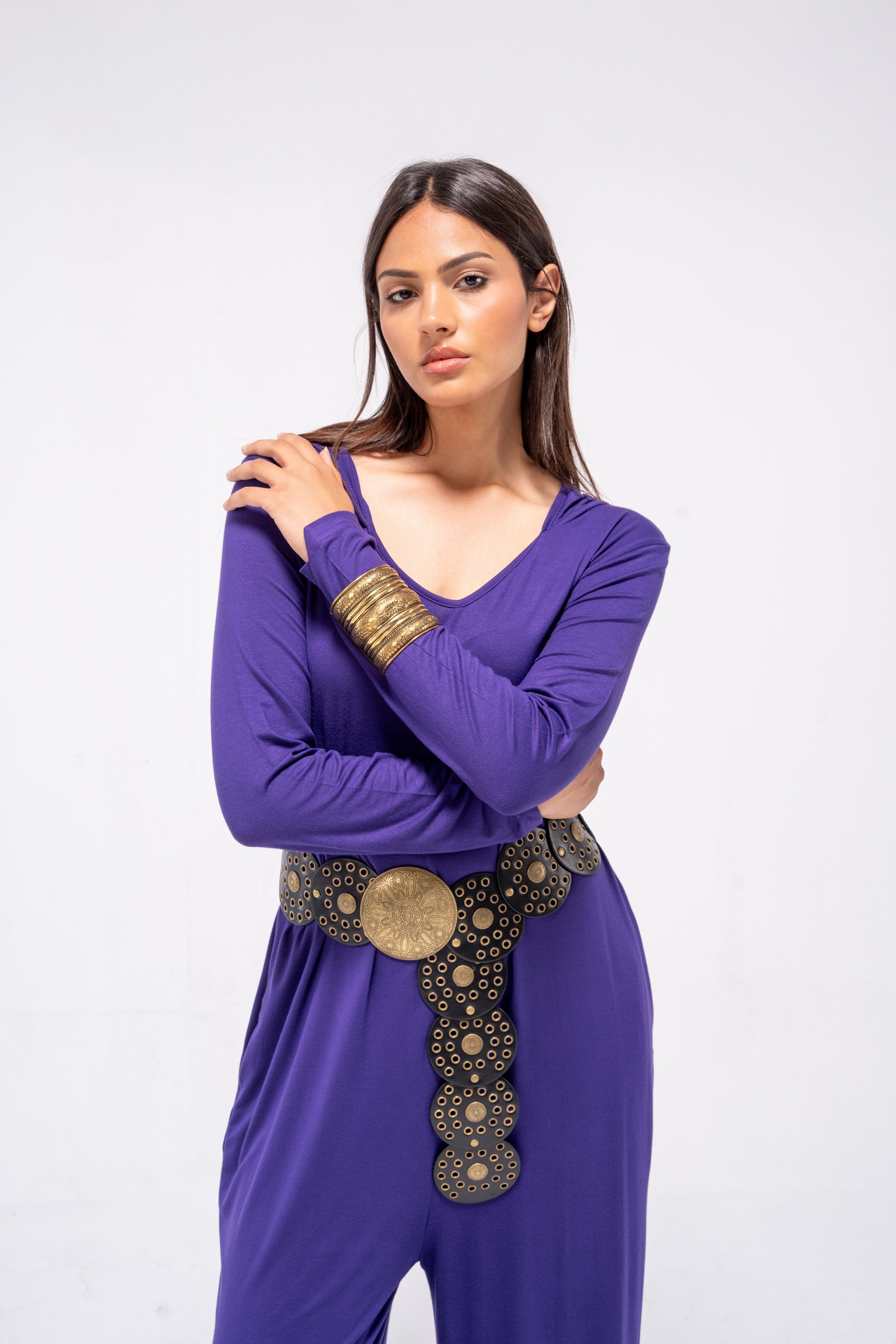 Desert Flow Hooded Jumpsuit