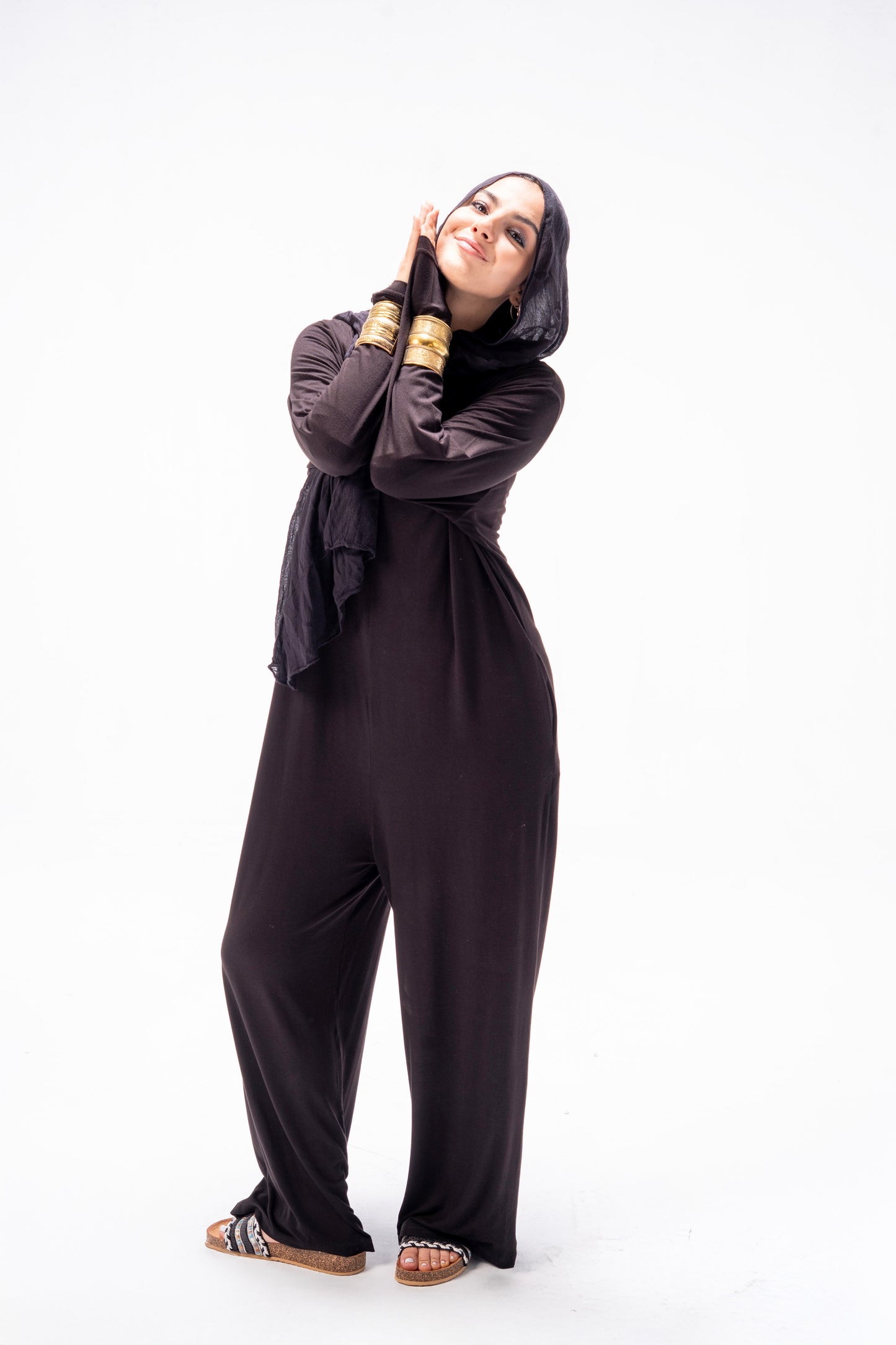 Desert Flow Hooded Jumpsuit