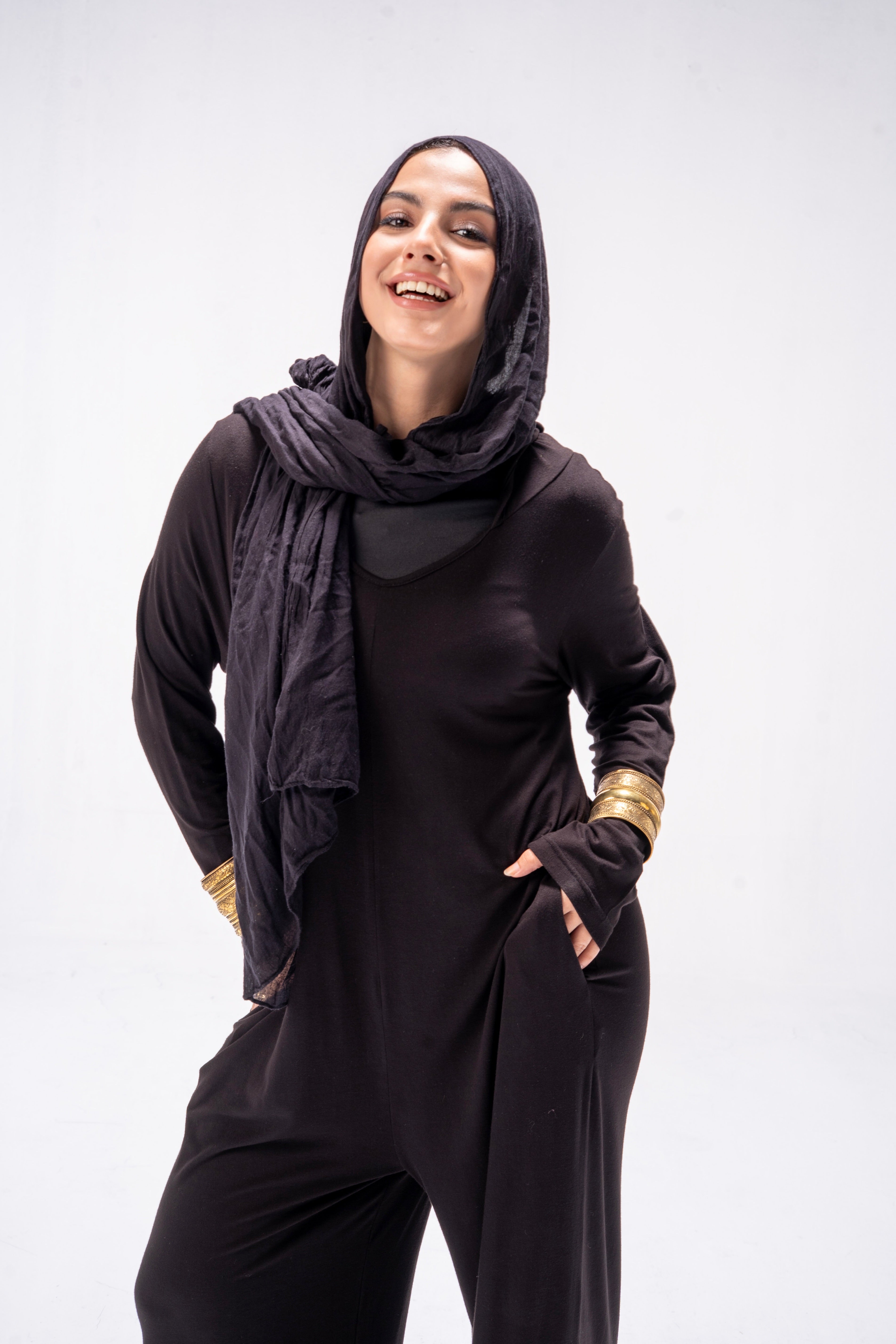 Desert Flow Hooded Jumpsuit