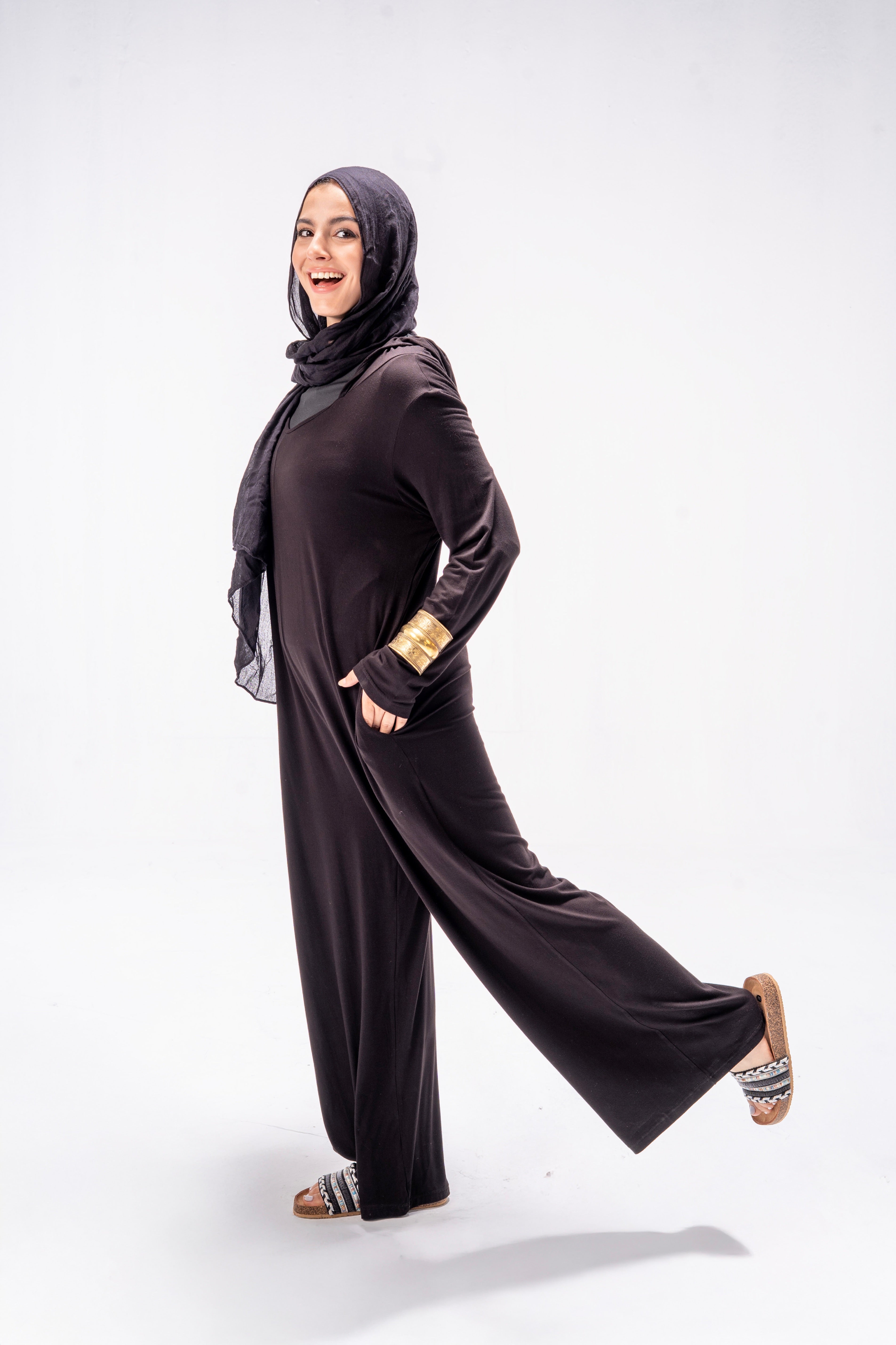 Desert Flow Hooded Jumpsuit