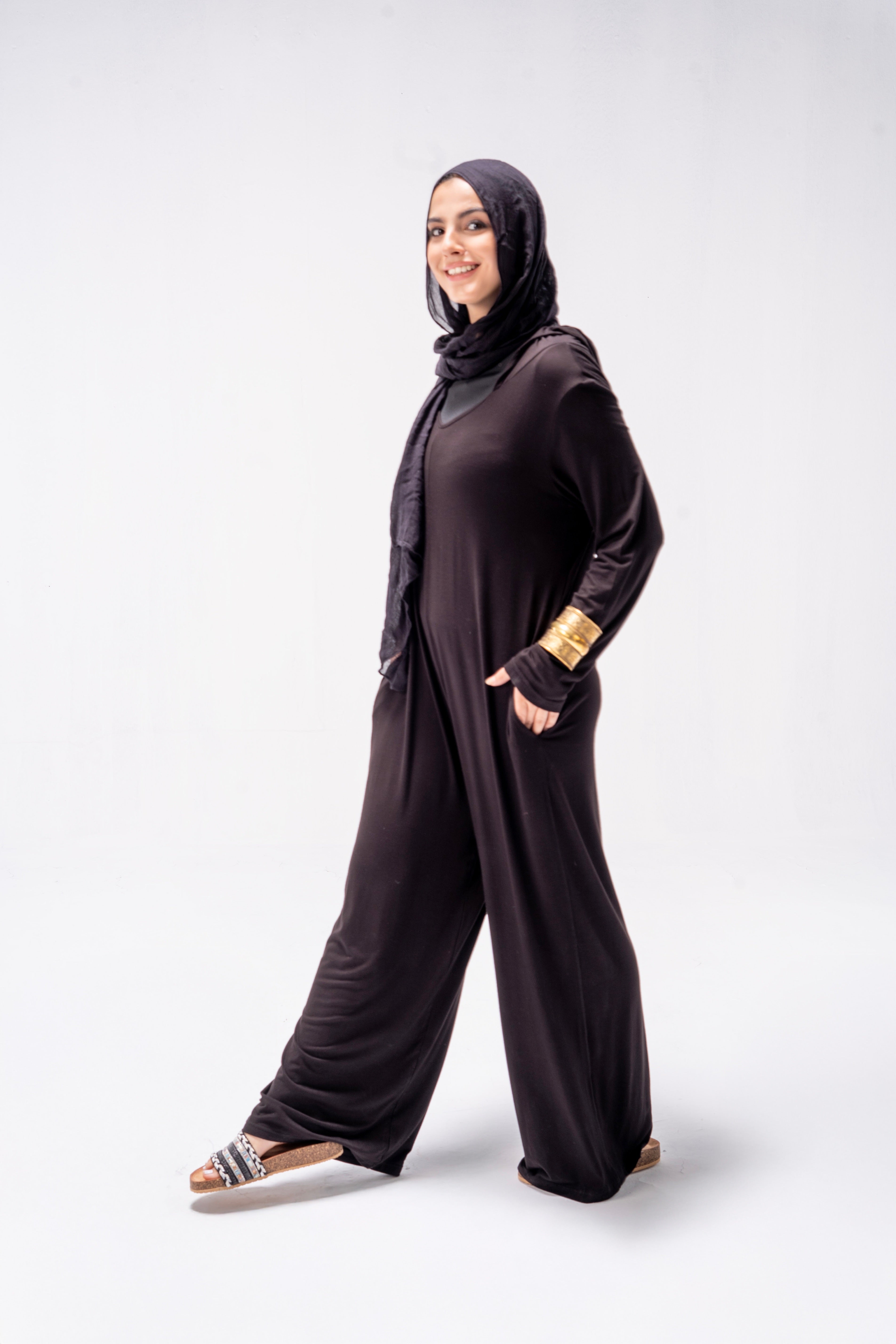 Desert Flow Hooded Jumpsuit