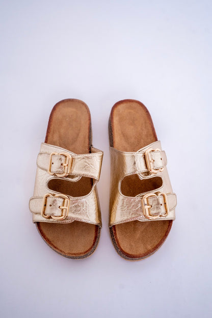Metallic Slippers