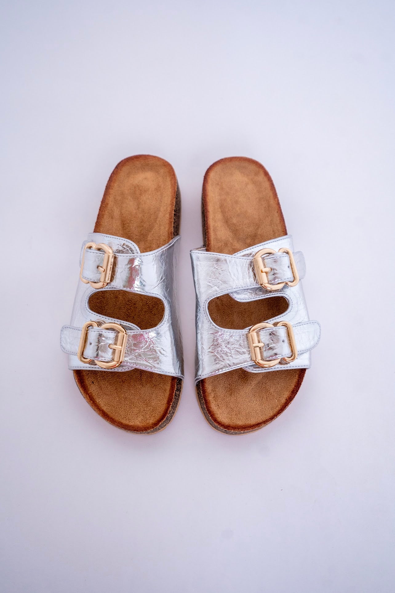 Metallic Slippers