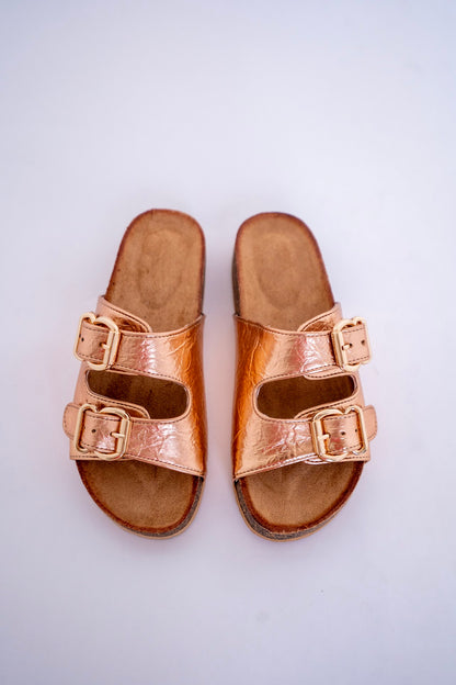 Metallic Slippers