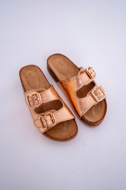 Metallic Slippers