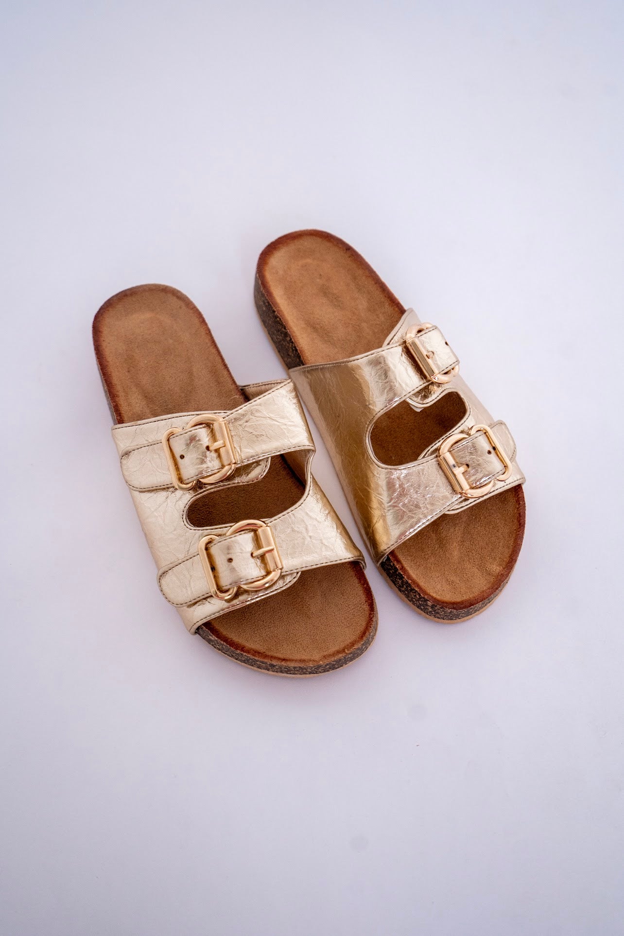 Metallic Slippers