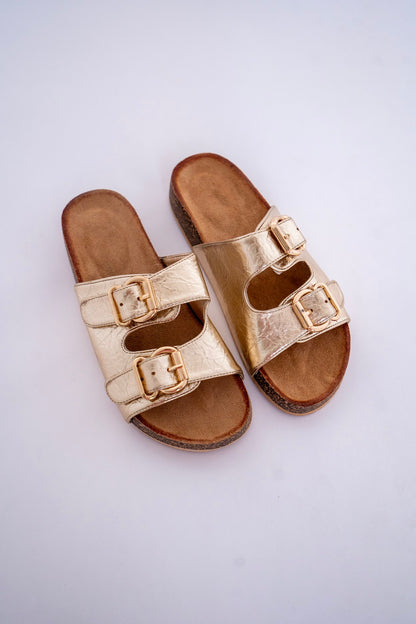 Metallic Slippers