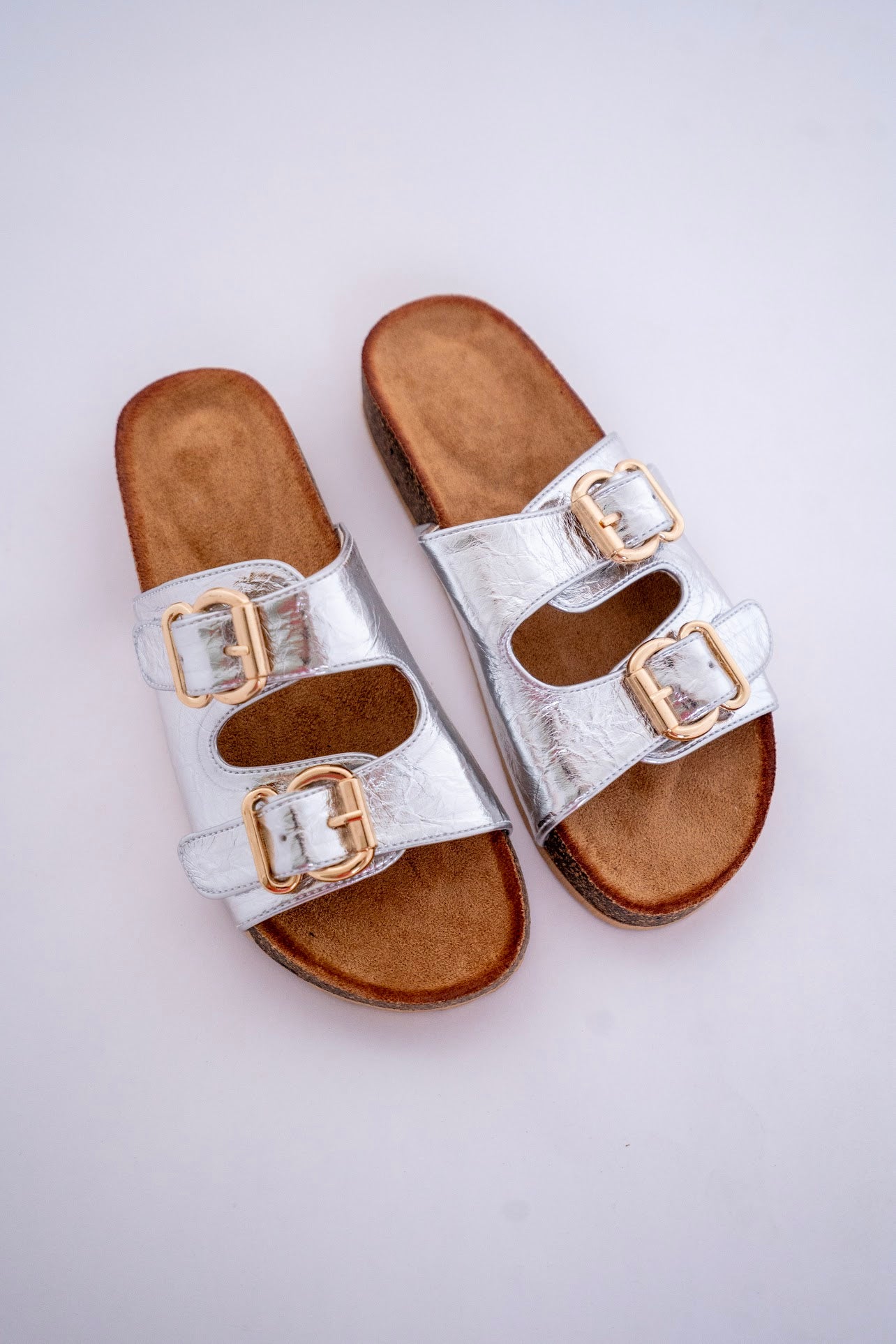 Metallic Slippers