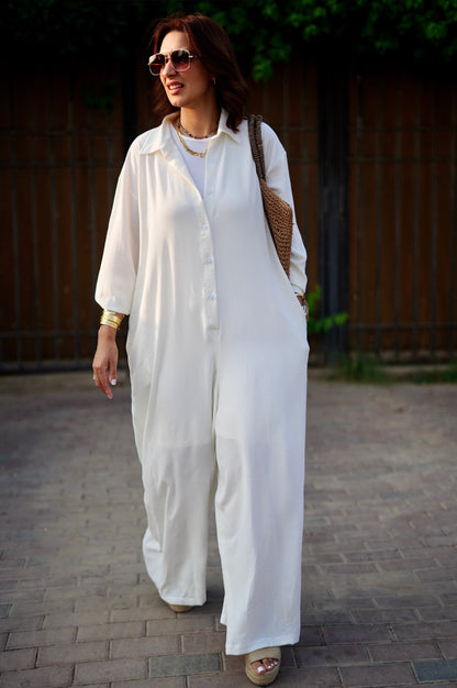 Wide Leg Jumpsuit